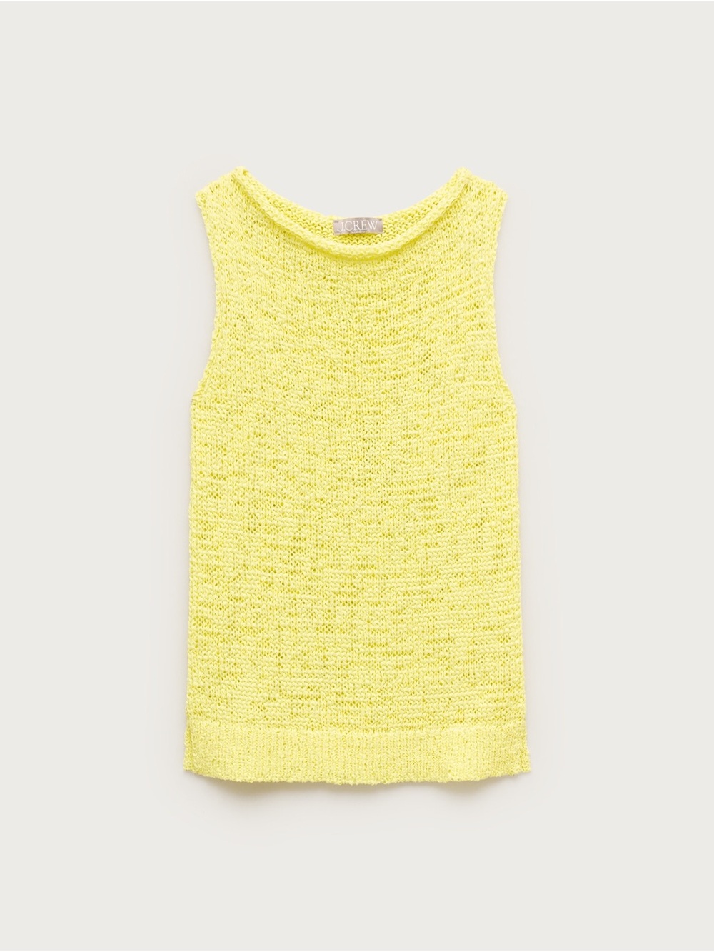 J.Crew NWT Montauk sweater-tank M Medium Sweet Lemonade Top